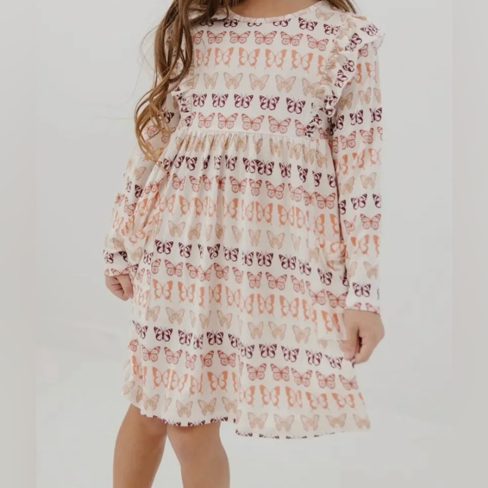Joss + J Butterfly Garden Dress Size 11/12youth